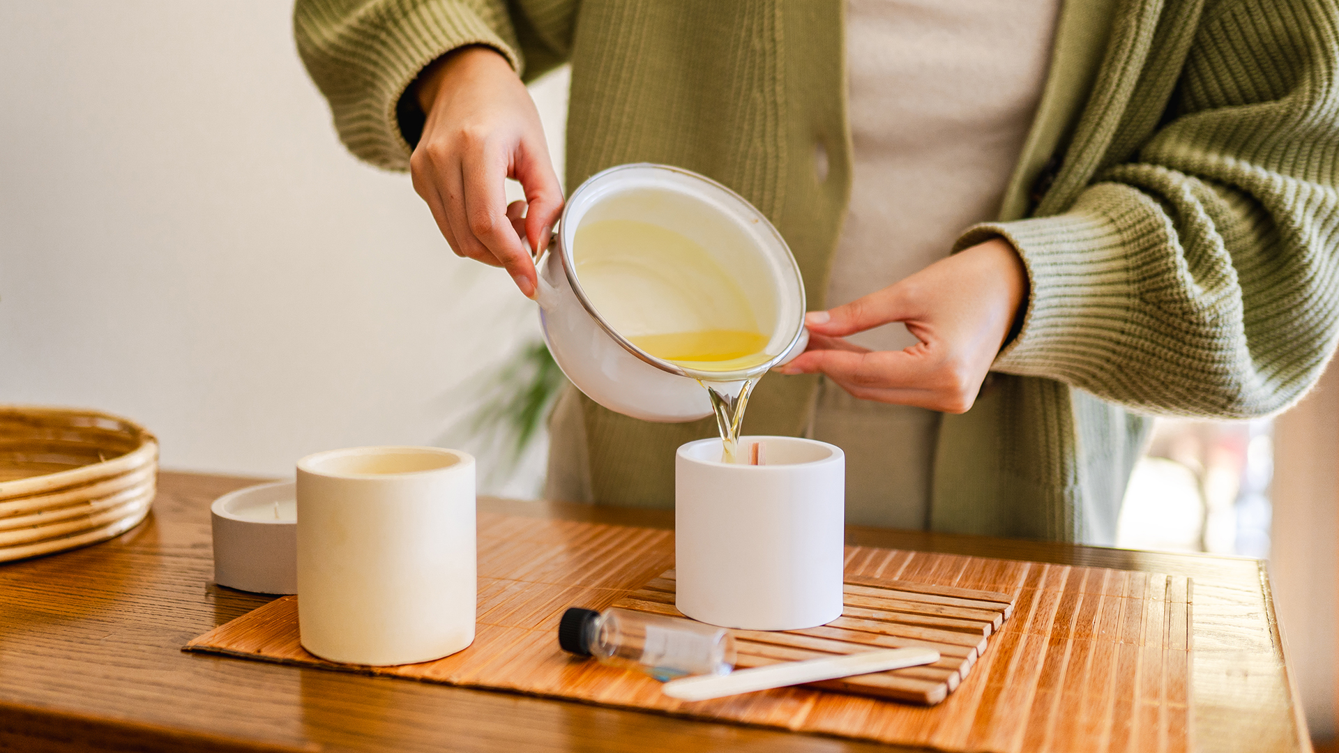 Duftkerze selber machen Berlin