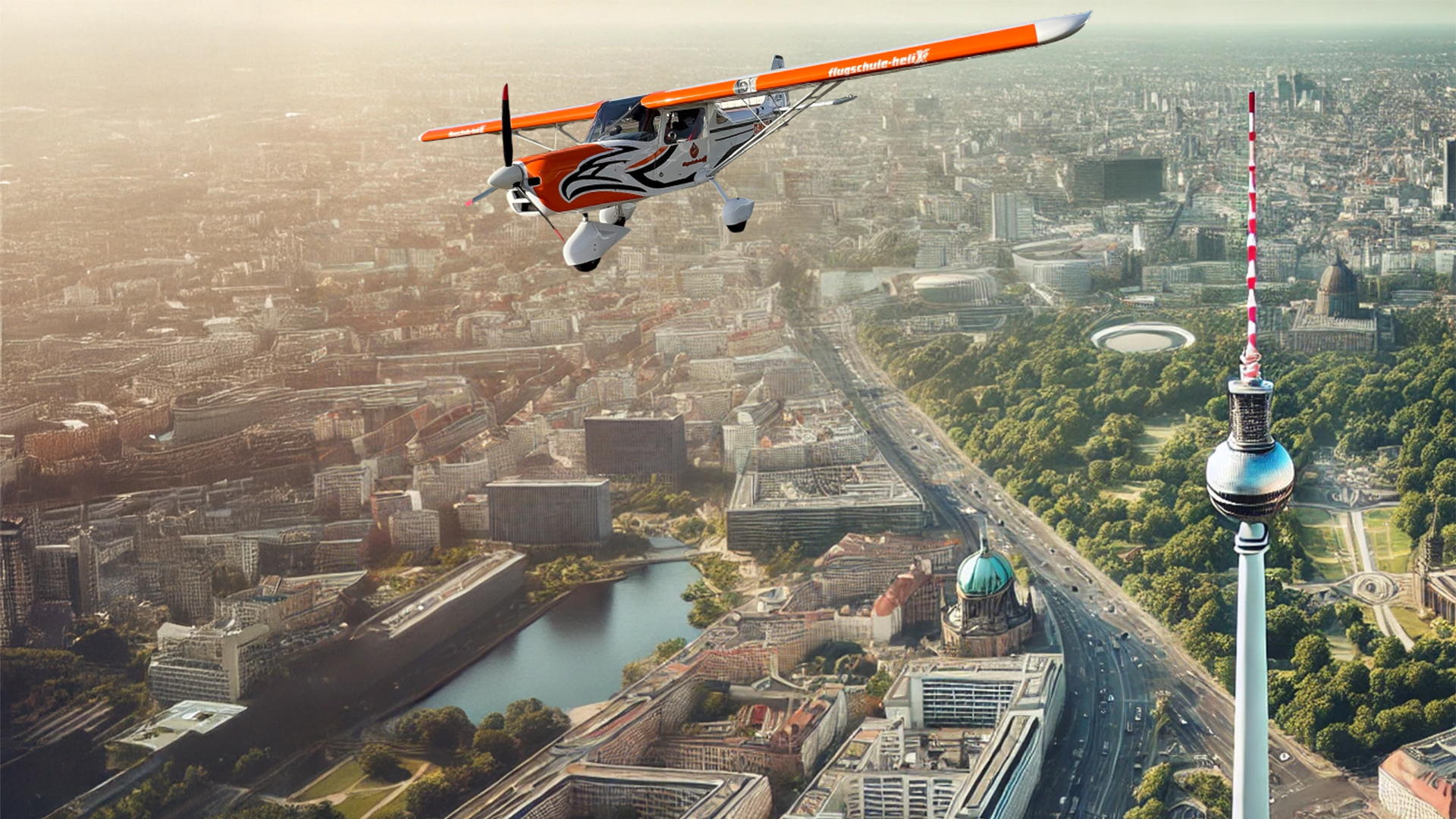 Flugzeug Rundflug Dessau-Roßlau (2,5 Std.)