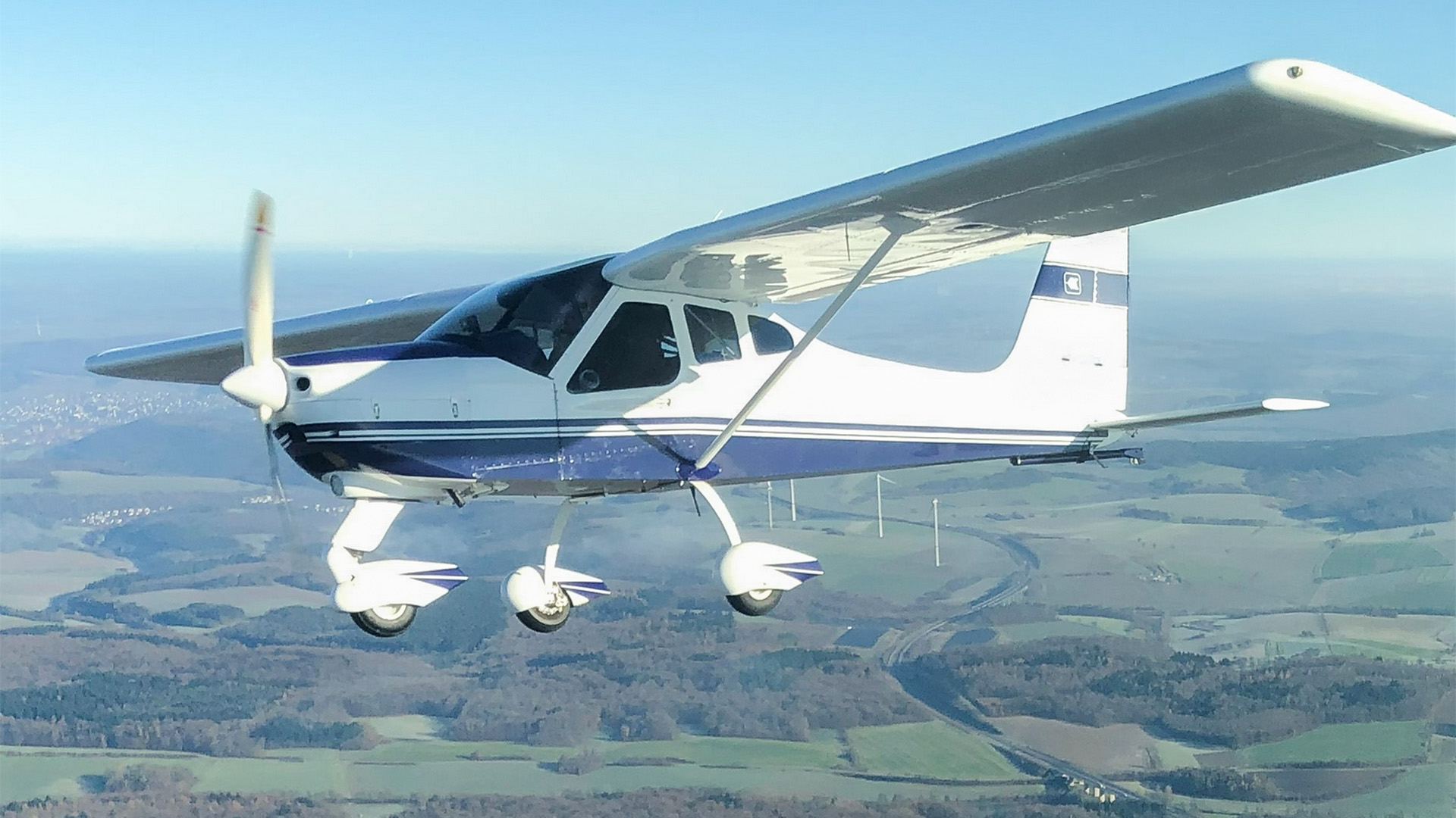 Flugzeug selber fliegen Boxberg (1 Std.)