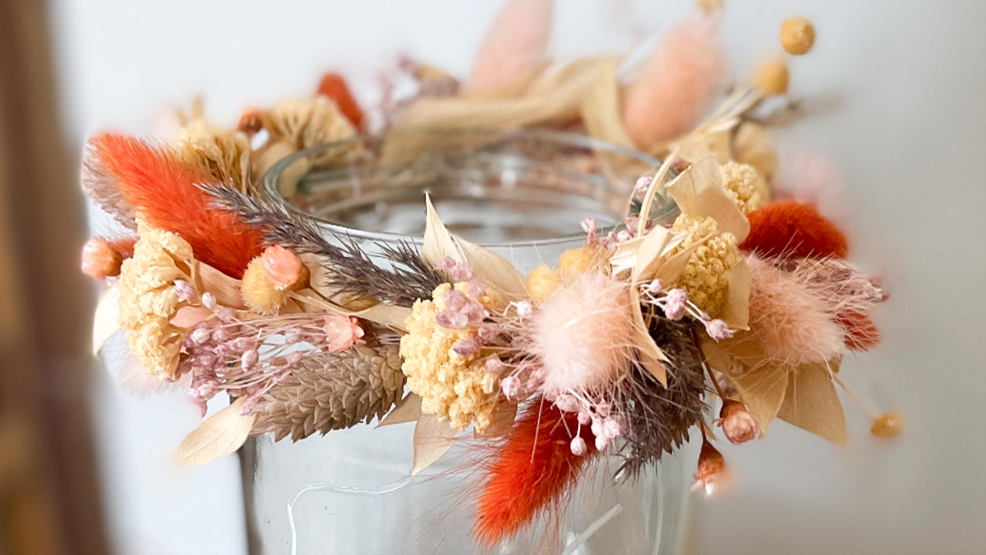 Trockenblumenkranz Workshop Rostock