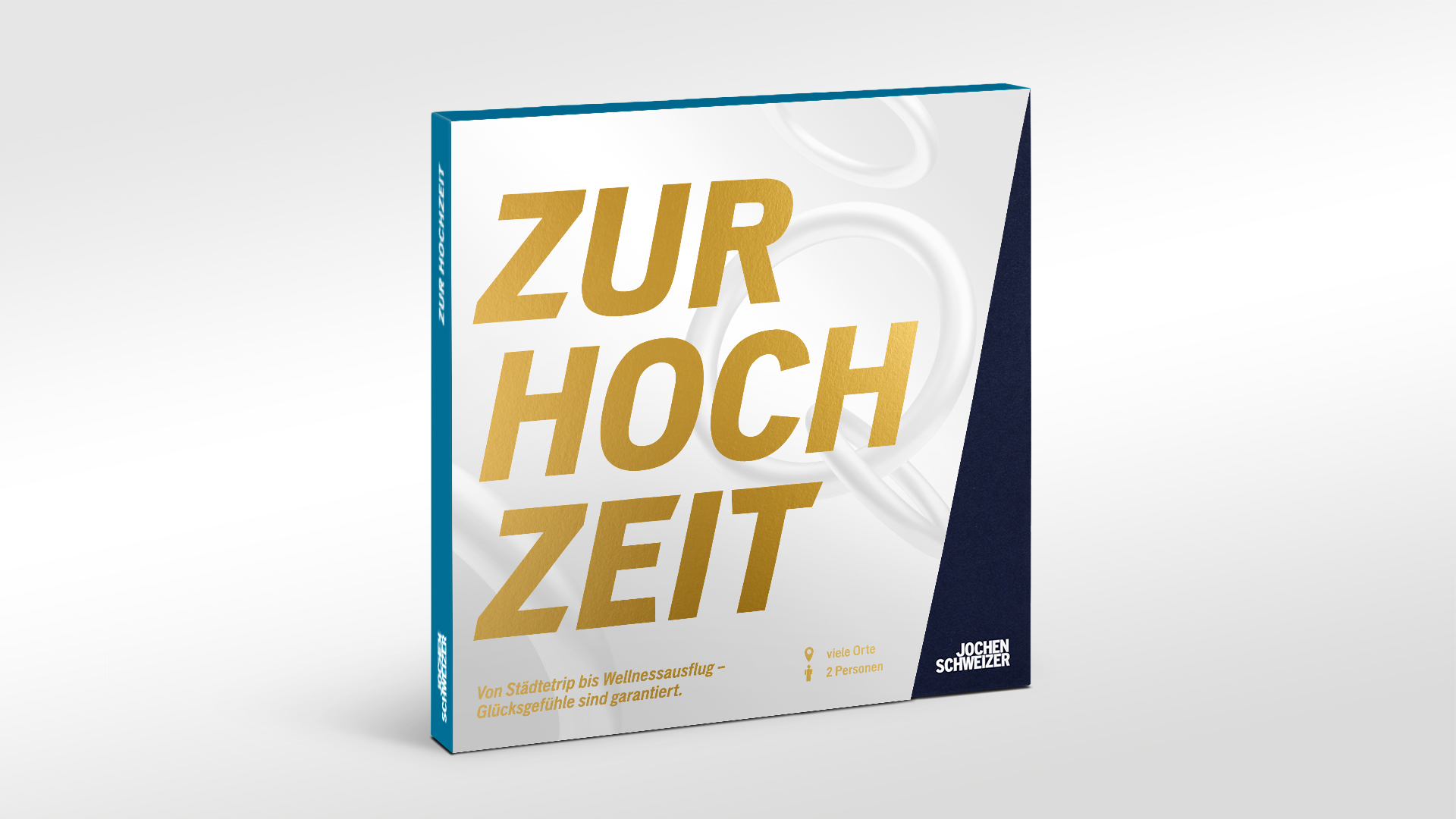 Geschenkbox Zur Hochzeit für Zwei