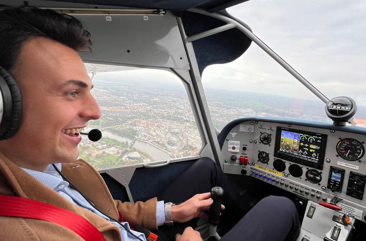 Flugzeug selber fliegen Magdeburg (60 Min.)
