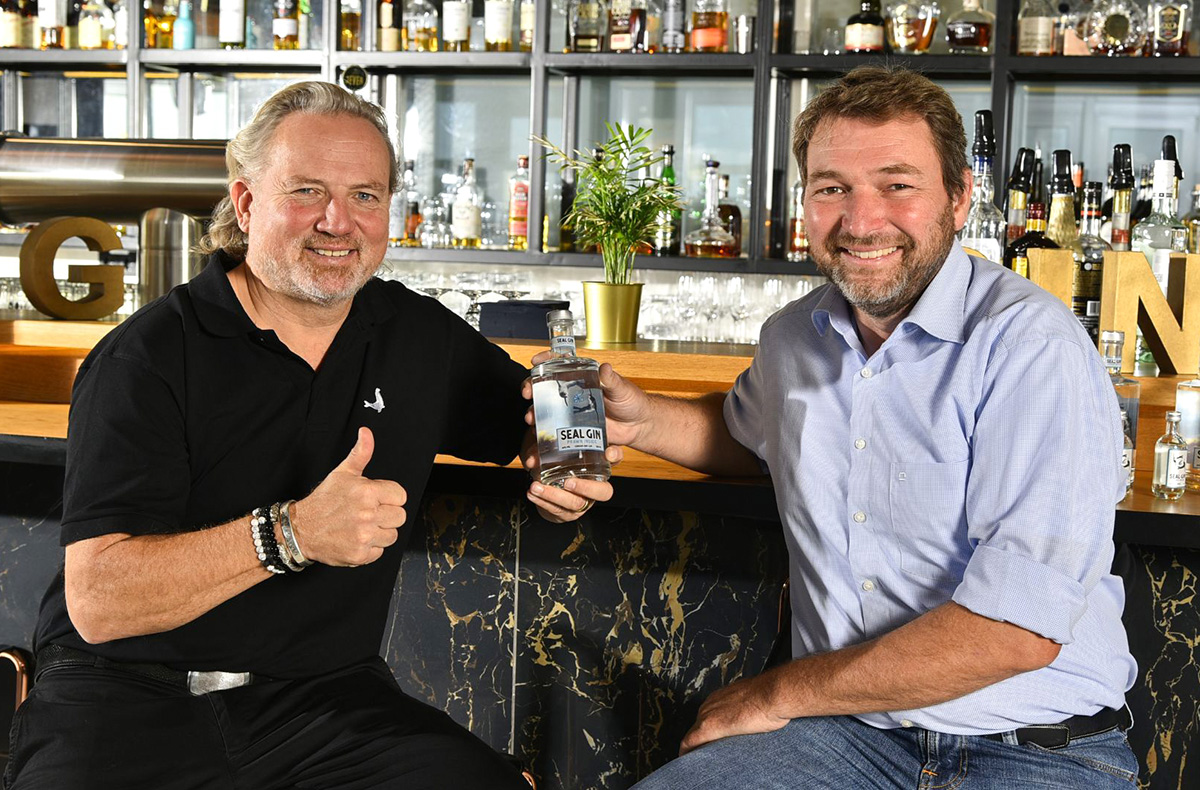 Gin Tasting mit Garnelen Verkostung Glückstadt