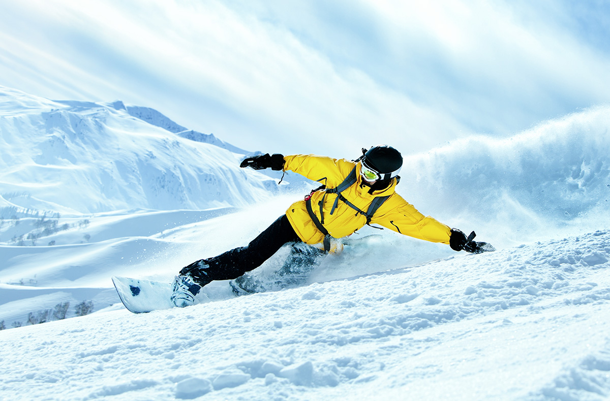 Snowboard Einsteigerkurs auf der Winklmoosalm