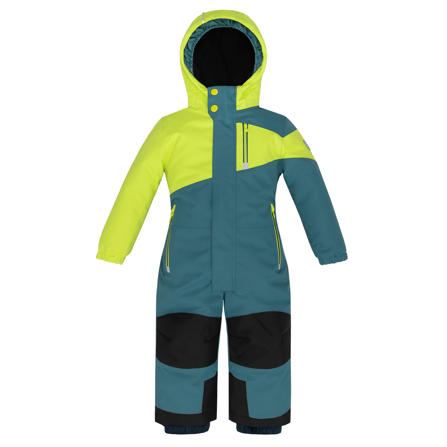 Kinder Skianzug blau Overall Einteiler Gr. 92 wasserfest