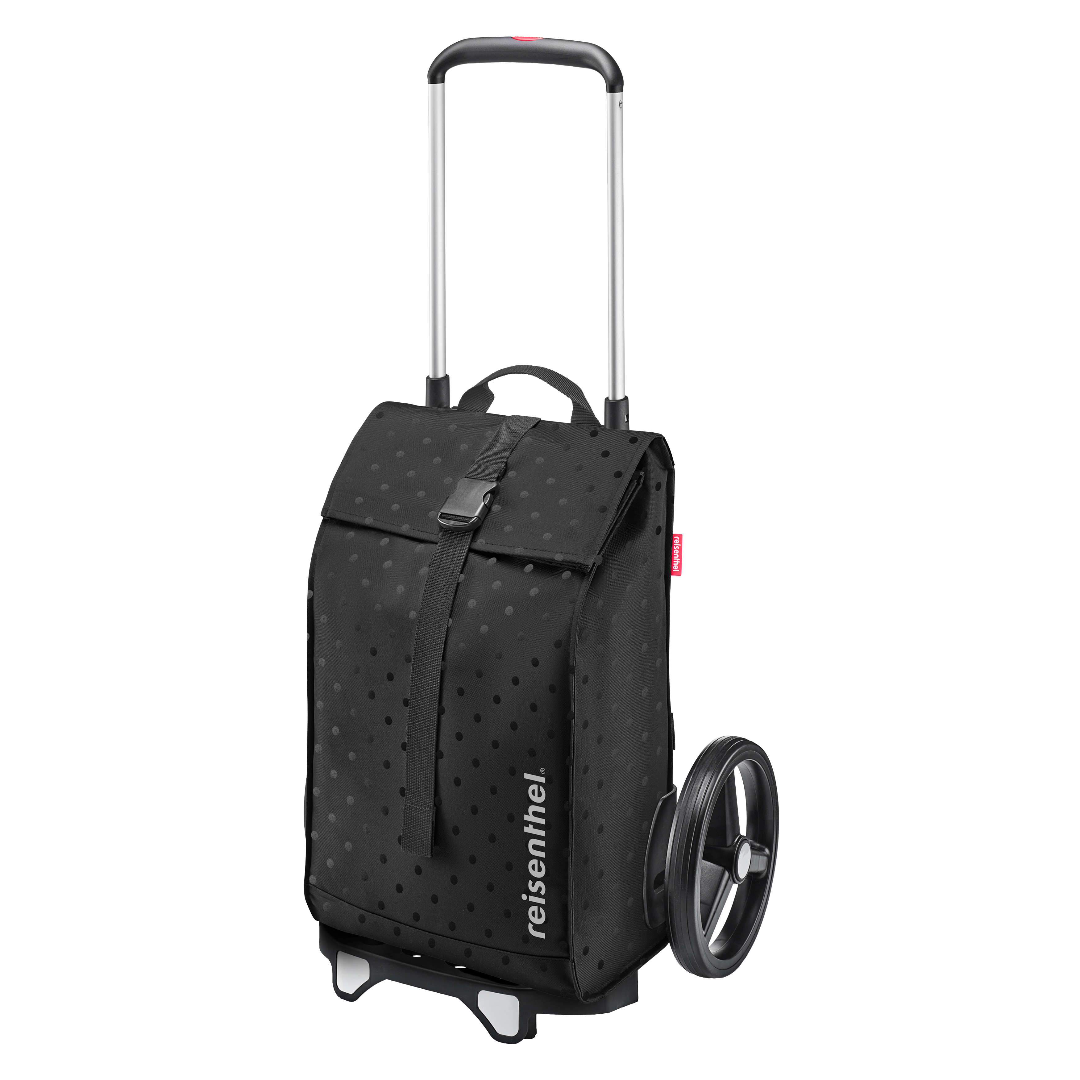 Einkaufstrolley Citycruiser glossy dots black Rolltop - reisenthel