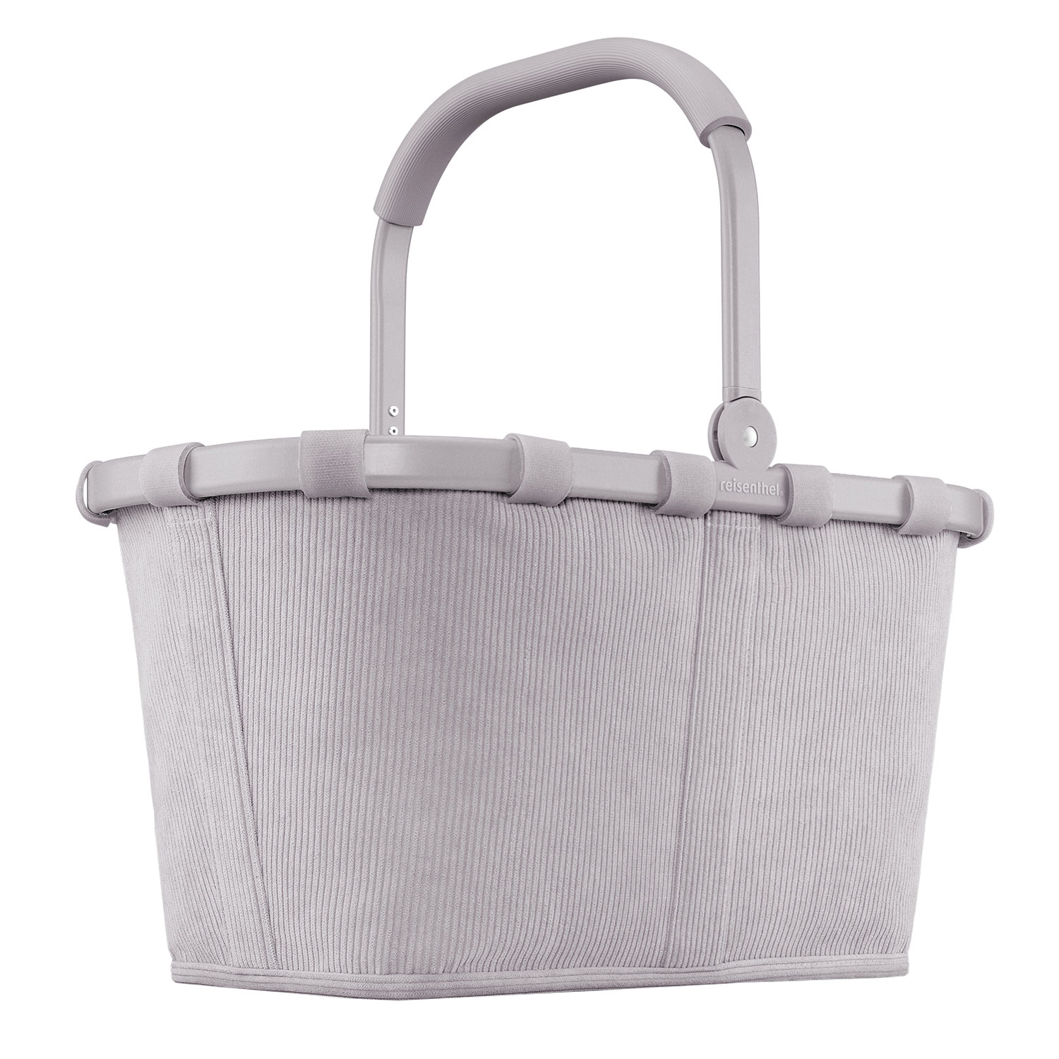 reisenthel Einkaufskorb carrybag cord grey 22 Liter Cord Stoff in hellgrau