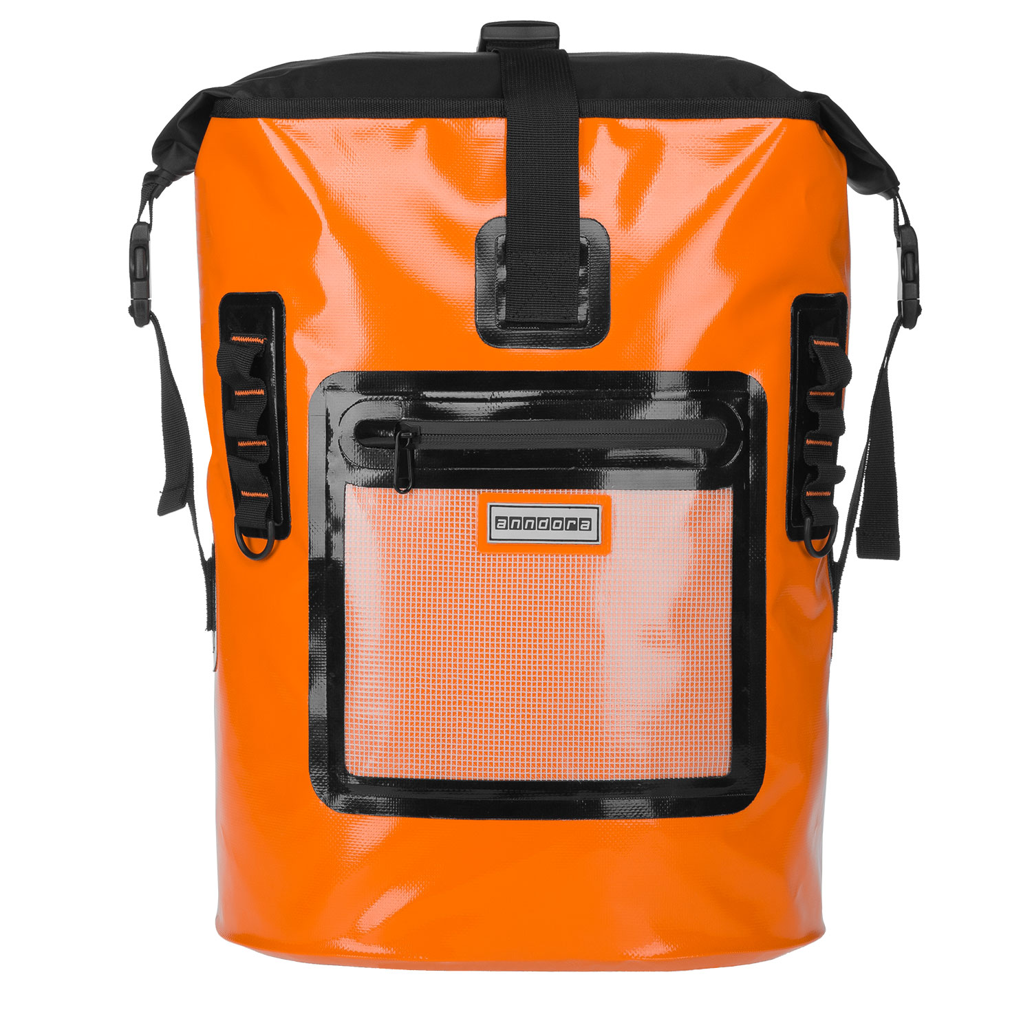 Wasserdichter Rucksack 35 Liter - orange ergonomsiche