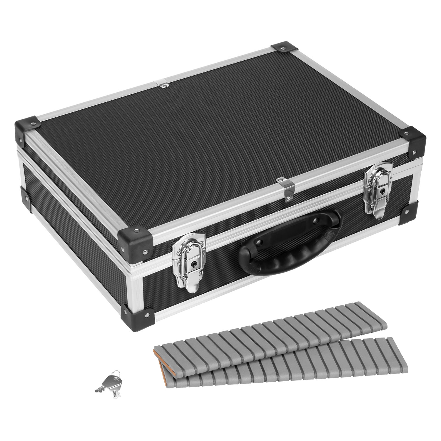 Werkzeugkoffer 43x33x14 cm - schwarz