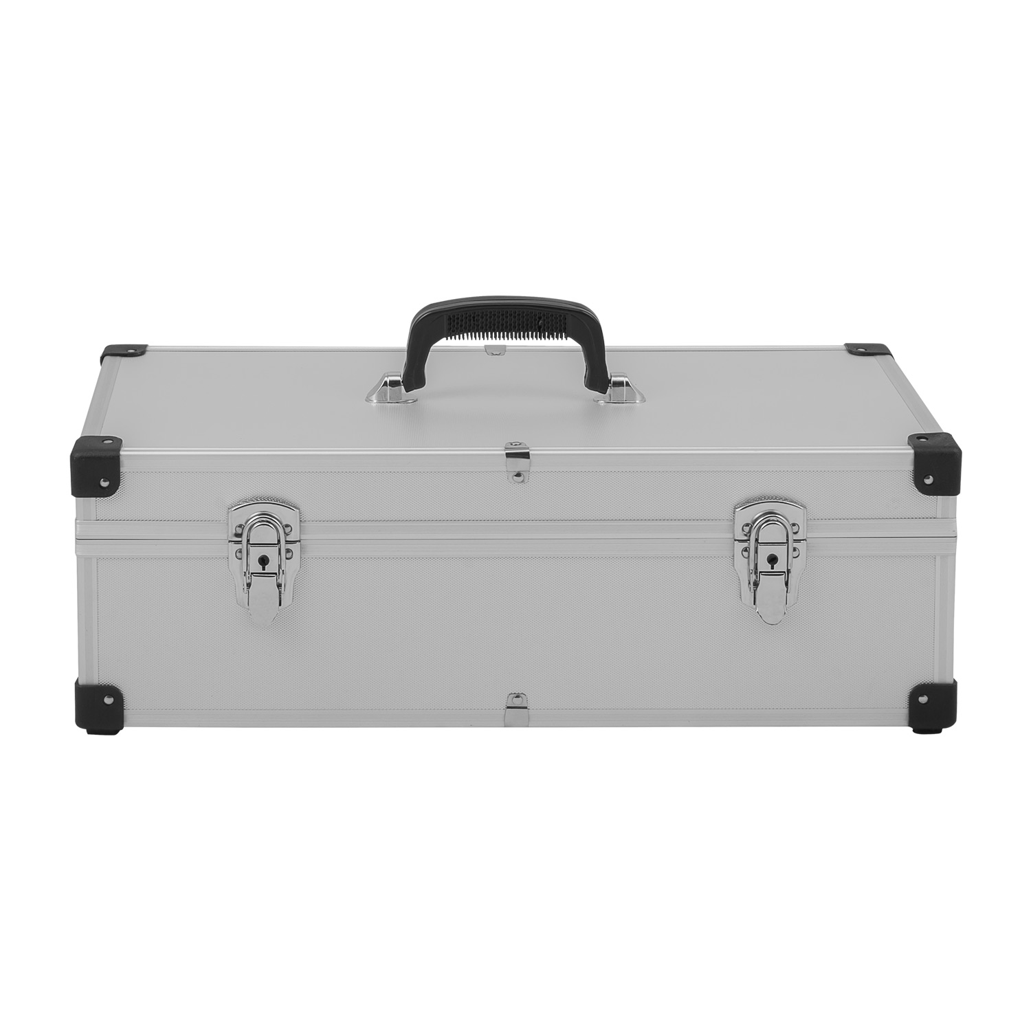 anndora Aufbewahrungskiste Werkzeugkoffer 55,5x26x20,5 cm Transportbox geriffelt