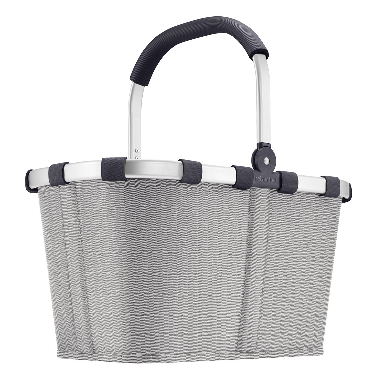 carrybag herringbone grey reisenthel Einkaufskorb
