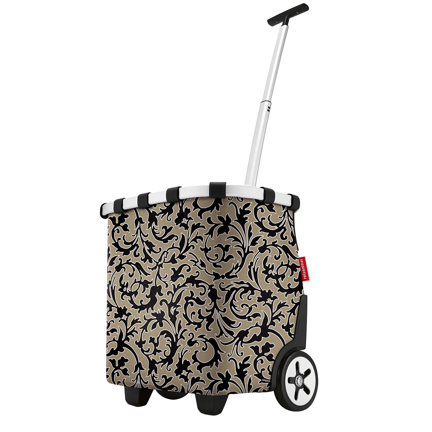 reisenthel Einkaufstrolley Citycruiser Baroque beige braun Teleskopstange