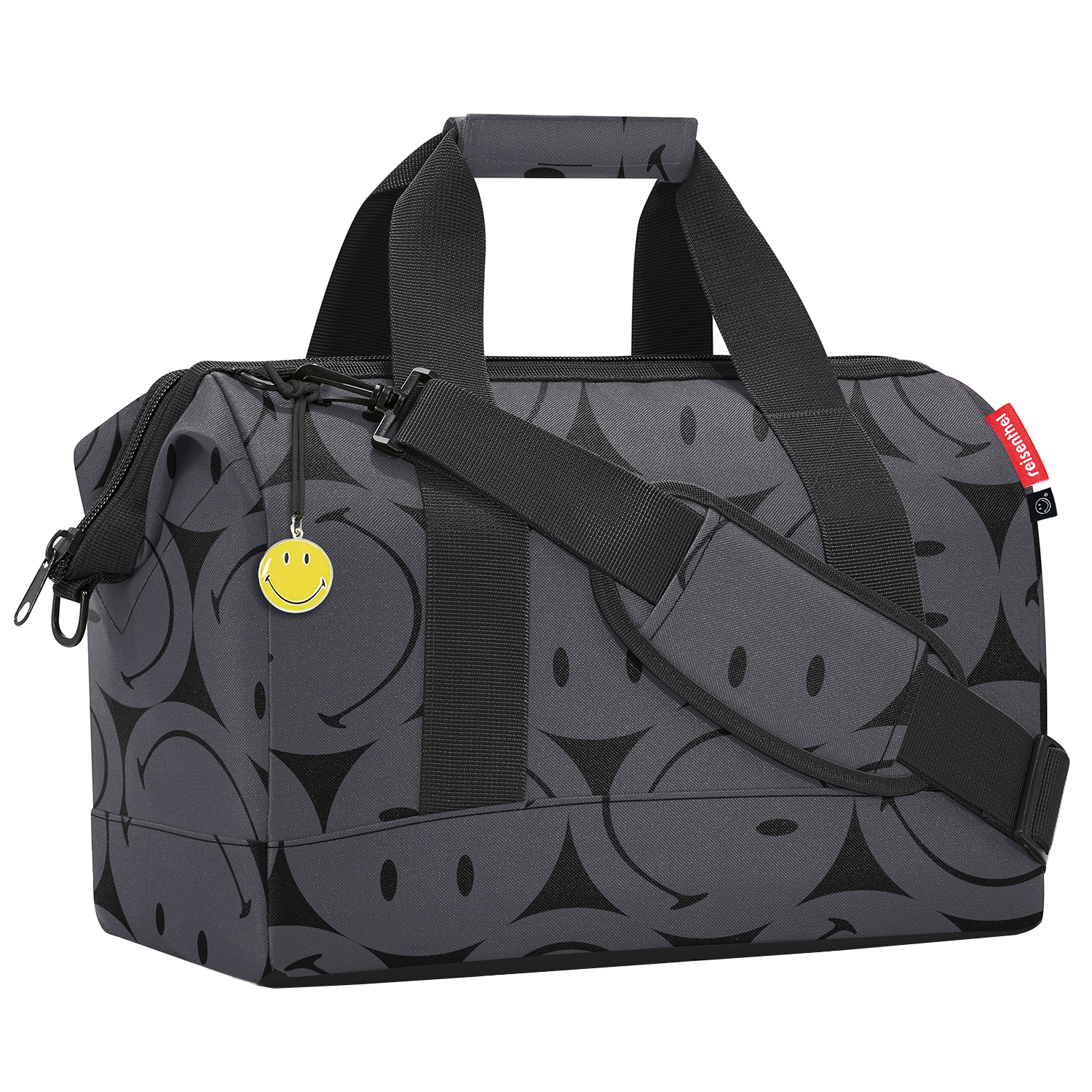 allrounder M reisenthel smiley grey 18 L - Reisetasche Weekender
