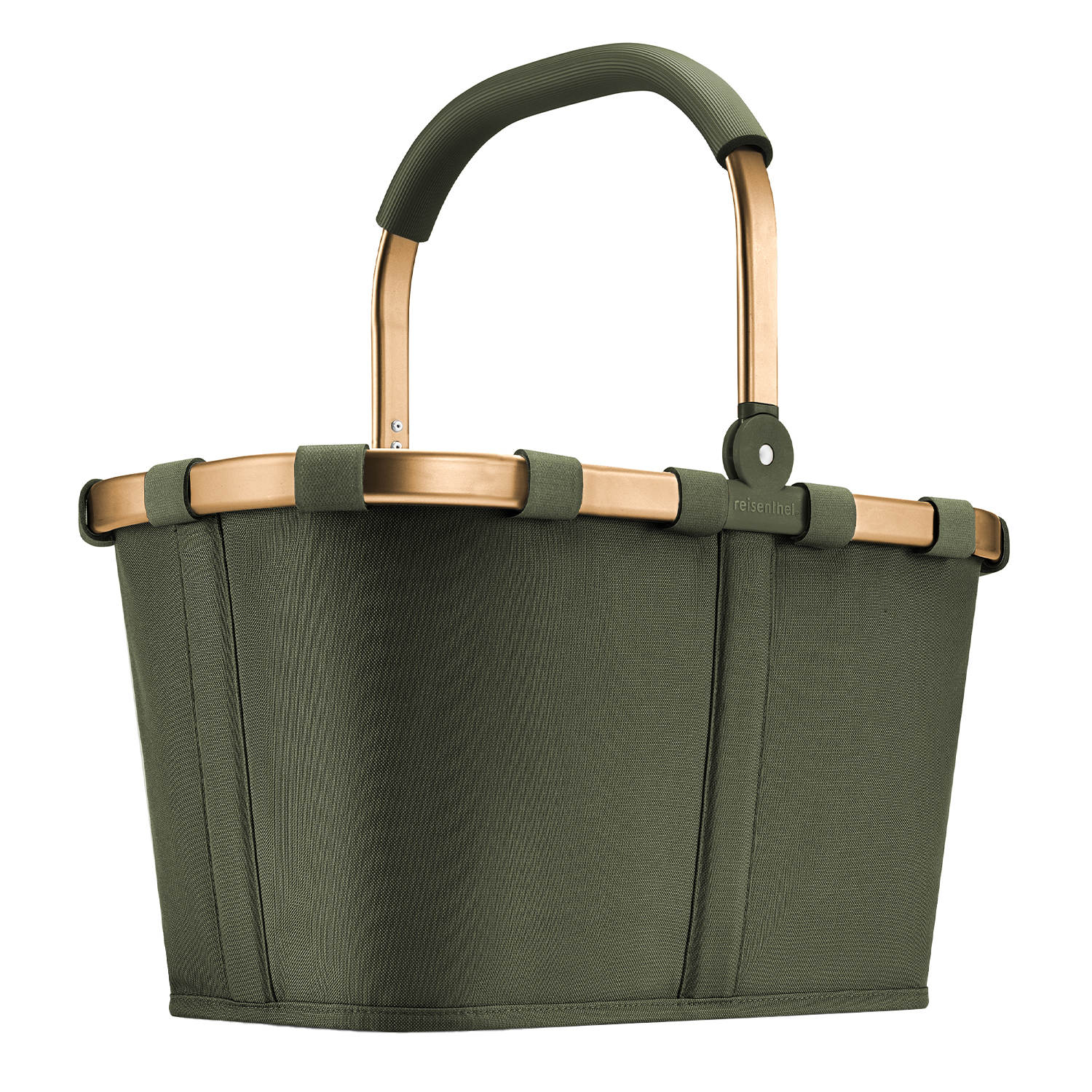 reisenthel carrybag forest gold - Einkaufskorb - 22 L - dunkelgrün