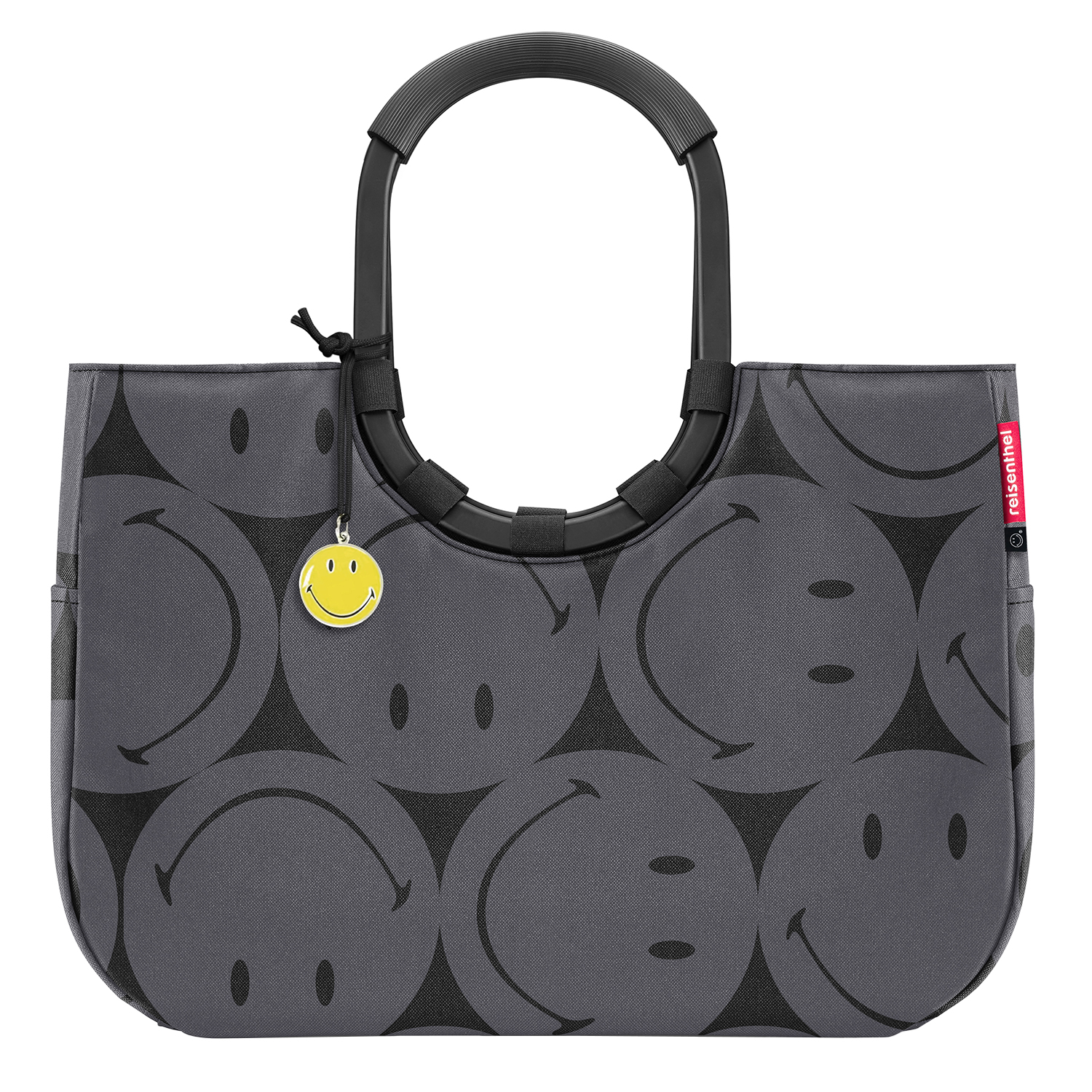 Reisenthel LOOPSHOPPER L smiley grey - Einkaufskorb - 22 Liter