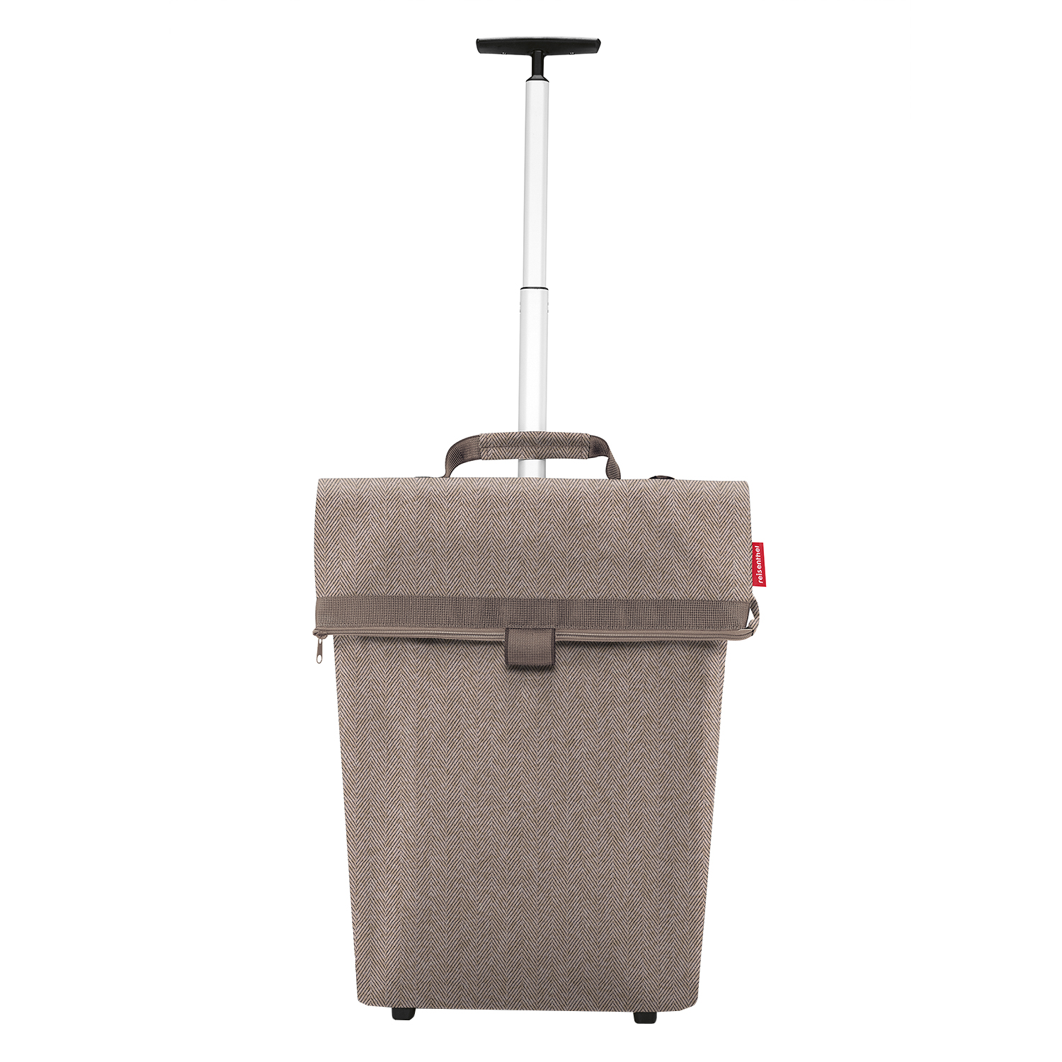 reisenthel Einkaufstrolley M herringbone mokka 43 Liter