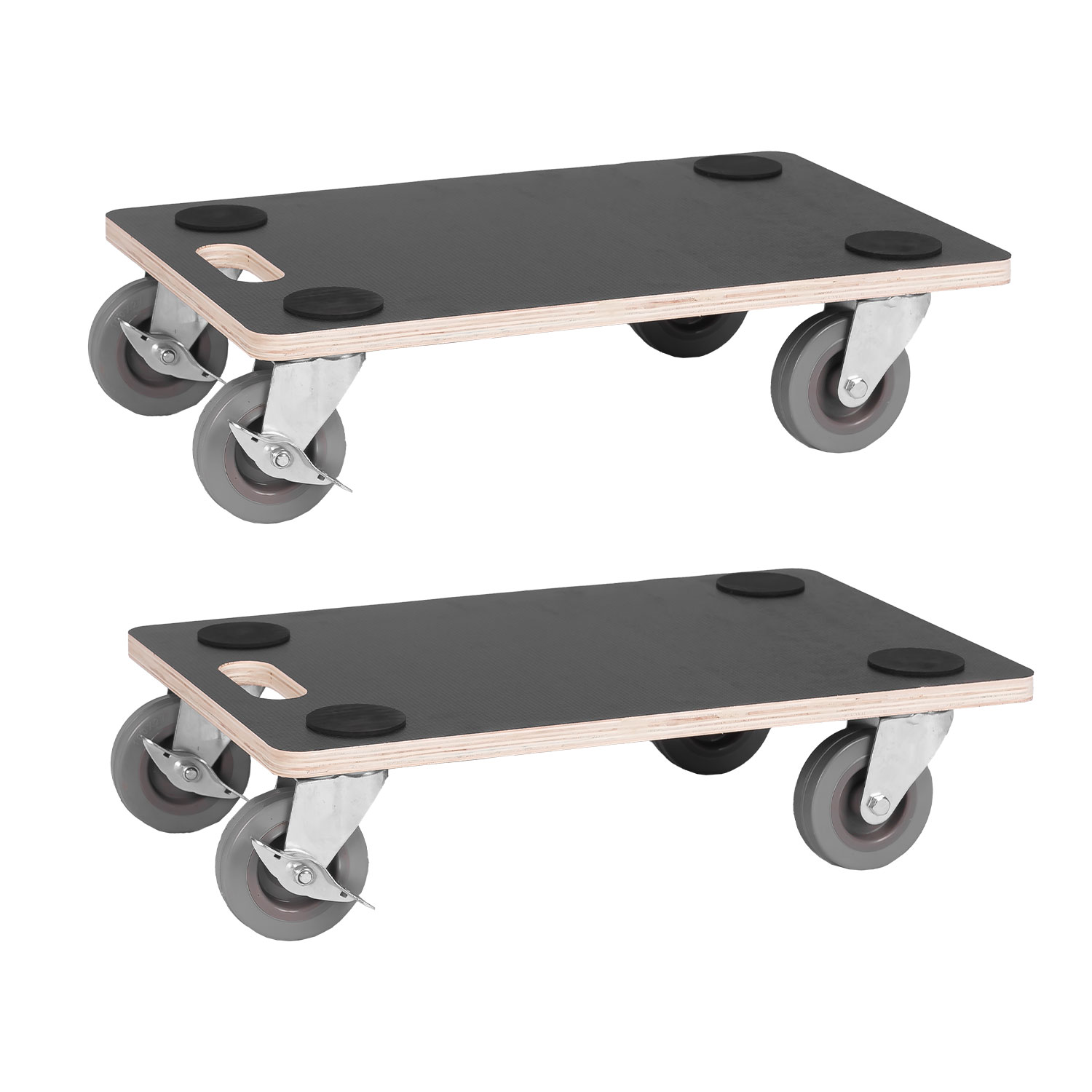 Werkzeugkönig 2 Stück Rollbrett Möbelroller 2x 400 kg Tragkraft 55 x 34,5 cm