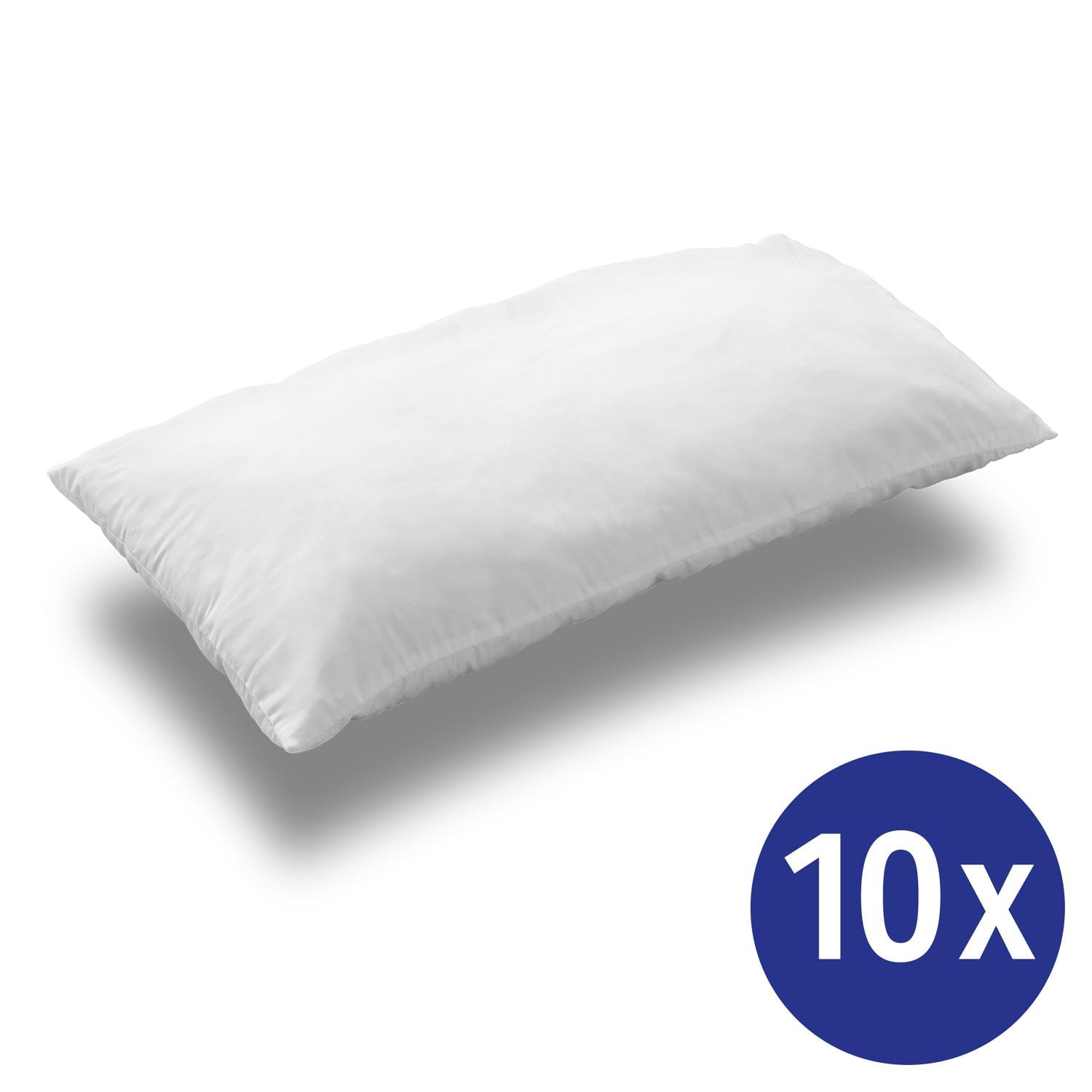 10 x CloudComfort Basic Mikrofaser Kopfkissen 40 x 80 cm