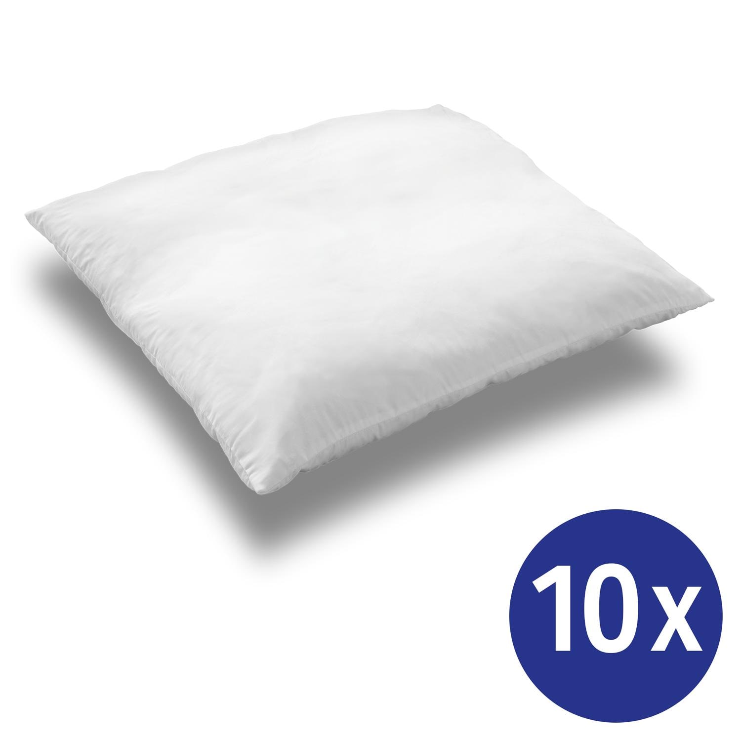 10 x CloudComfort Basic Mikrofaser Kopfkissen 80 x 80 cm