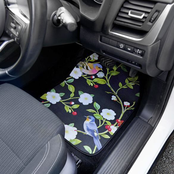 Auto-Fußmatten 'Vogel' 4er-Set