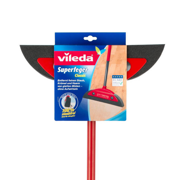 Besen Superfeger Classic mit Teleskopstiel VILEDA