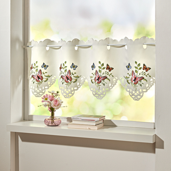 Bistro-Gardine 'Schmetterlinge' Eldo