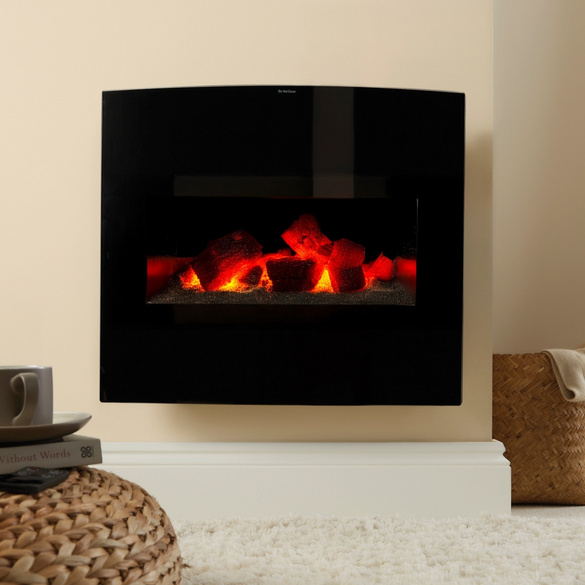 Elektrokamin mit Flammeneffekt & Heizfunktion