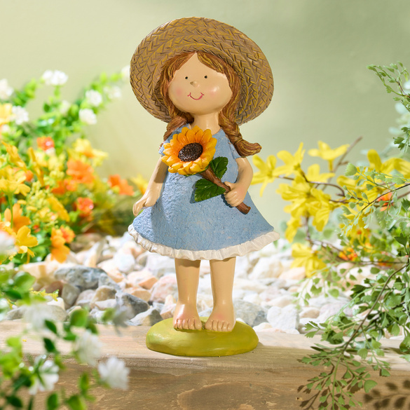 Gartendeko Blumenmädchen 'Sonja'