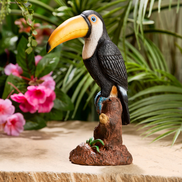 Gartendeko Figur Tukan
