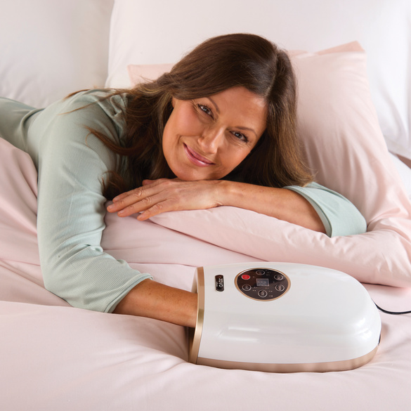 Hand-Massagegerät mit Wärme und Luftkompression, kabellos