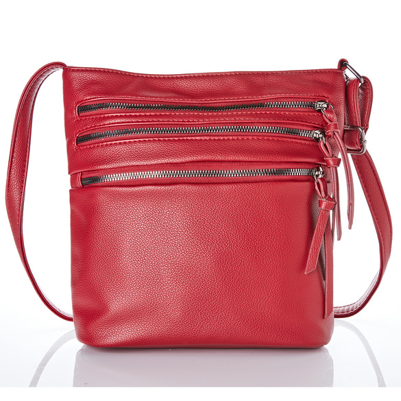 Handtasche 'Vicki' mit RFID-Schutz bordeaux