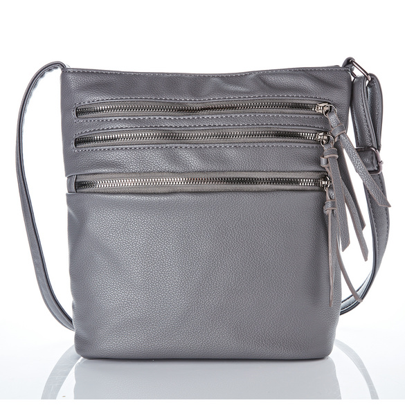 Handtasche 'Vicki' mit RFID-Schutz grau