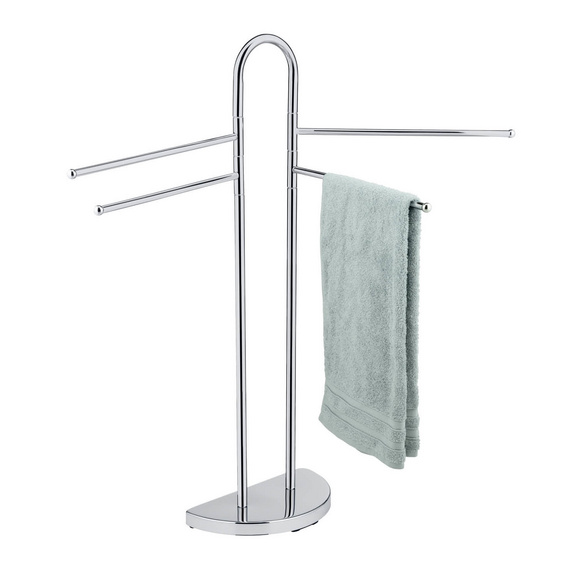 Handtuch- & Kleiderständer „Raumwunder“, 4 Arme, chrom WENKO