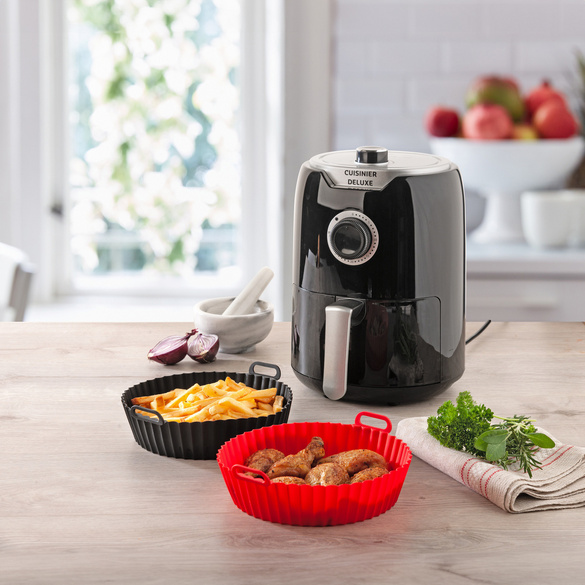 Heißluftfritteusen-Körbe Ø 20,5 cm 2er-Set Basilico