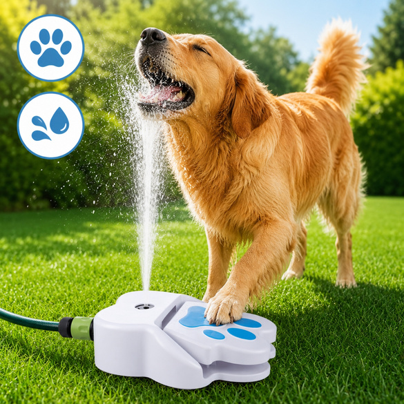 Hundetrinkbrunnen für den Gartenschlauch