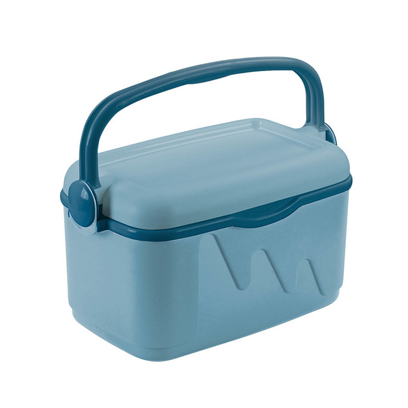 Kühlbox mit Deckel und Bügelgriff 10 L blau CURVER