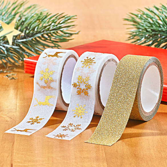 Klebeband 'Weihnachten', 3er-Set