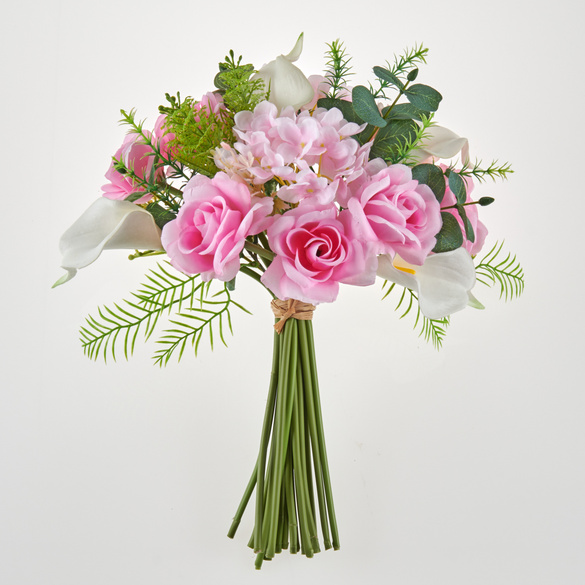 Kunstblumenstrauß Rosen & Calla Eldo