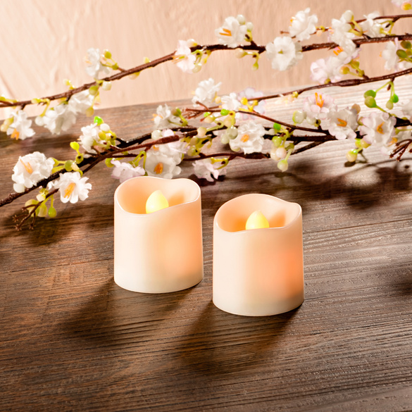 LED-Kerzen, 2er-Set