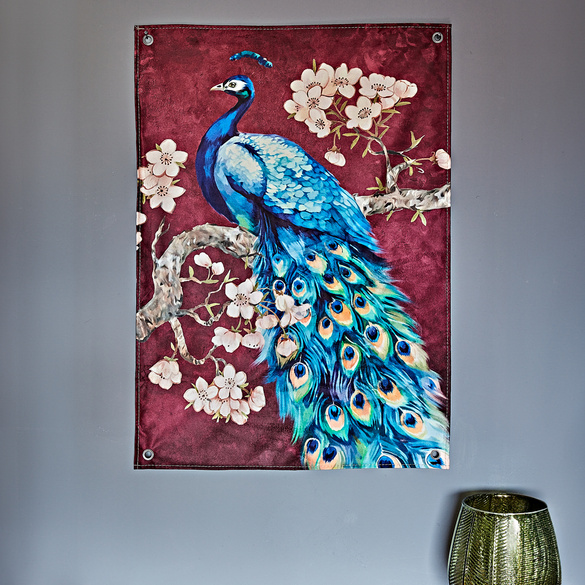 LED-Wandbild 'Pfau' Eldo