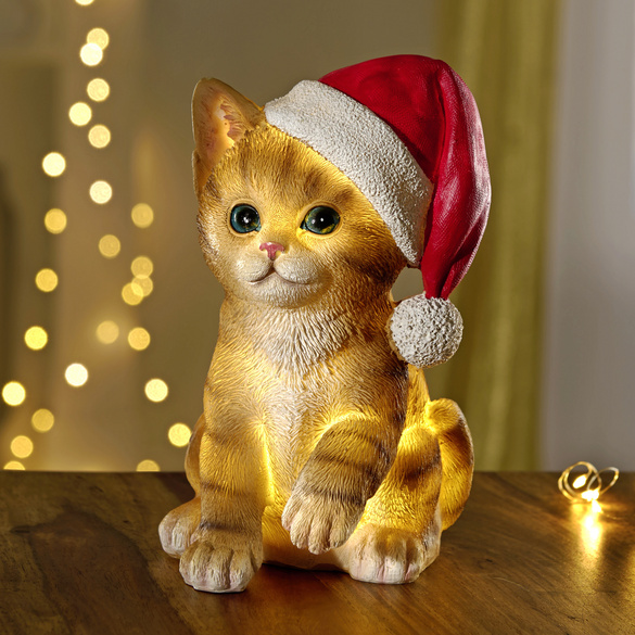 LED-Weihnachtsdeko Figur 'Katze' Eldo
