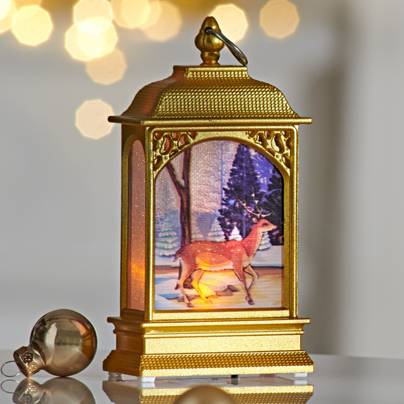 Laterne goldfarben