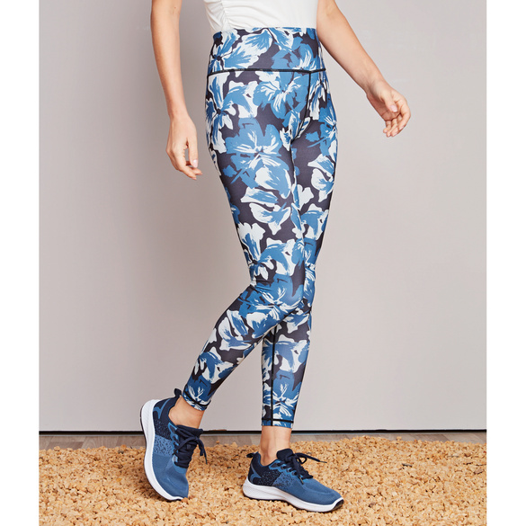 Leggings 'Blüten' blau