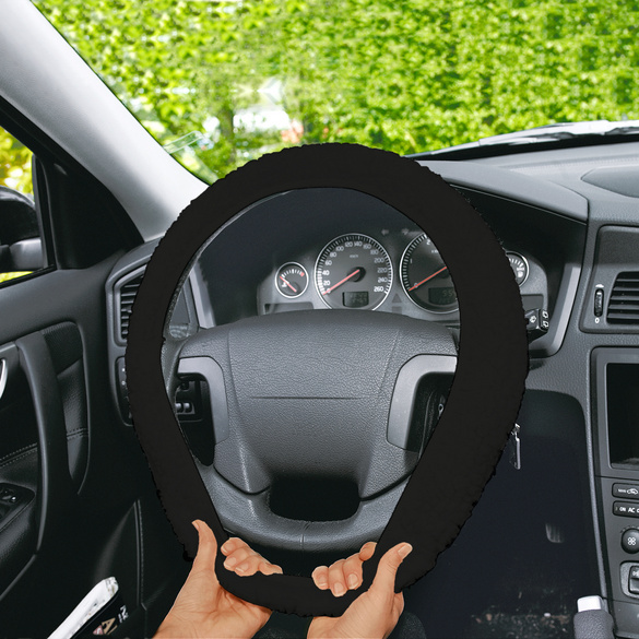 Lenkrad-Überzug schwarz