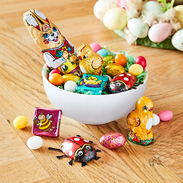 Müslischale 'Ostern' mit Süßigkeiten