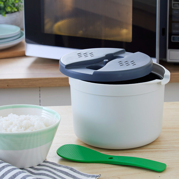 Mikrowellen-Reiskocher 2l 4-tlg. Basilico