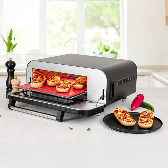 Multifunktions-Pizzaofen 10-in-1 mit Airfryer & Steakgrill Genius Chef