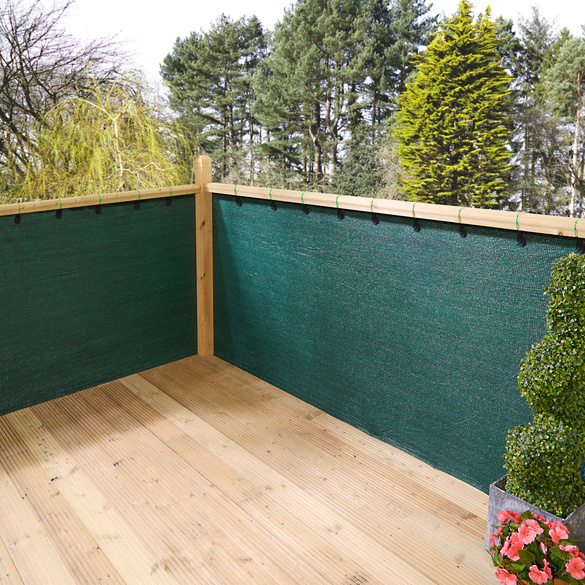 Sichtschutz-Gewebe für Balkon und Garten 10m