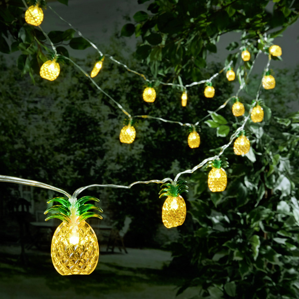 Solar-Lichterkette 'Ananas'