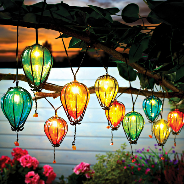 Solar-Lichterkette 'Ballon'